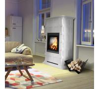 Camino in acciaio KRATKI NADIA MILANO 7 kW Ø