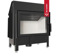 Camino in acciaio KRATKI ZIBI DECO 11 kW Ø