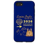 Camino Inglés 2026 Santiago de Compostela Custodia per iPhone SE (2020) / 7/8