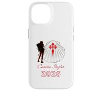 Camino Ingles Santiago Compostela 2026 Lady Pilgrim Custodia per iPhone 14