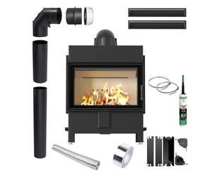 Camino KRATKI LUCY 14 kW Ø200 Ecodesign Set di tubi Luft