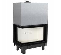 Camino MBA sinistra 17 kW Ø 200 porta sollevabile porta a chiusura automatica [EEK: A]