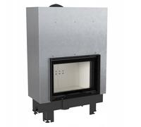 Camino KRATKI MBM 10 kW Ø 200 porta sollevabile porta a chiusura automatica