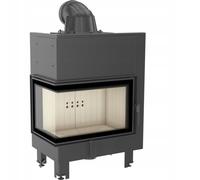 Camino KRATKI MBM sinistra 10 kW Ø 200 porta a chiusura automatica