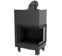 Camino MBZ destra 13 kW Ø 200 vetro piegato thermotec