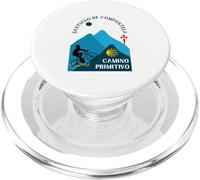 Camino Primitivo Bicicletta Uomo Santiago de Compostela 2026 PopSockets PopGrip per MagSafe