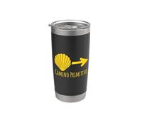Camino Primitivo de Santiago Accessori per caffè per bevande calde Bicchiere termico in acciaio inox doppia parete
