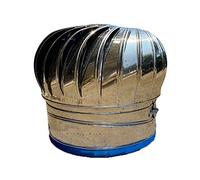 Camino rotante in acciaio inossidabile, Cappuccio girevole for camino in acciaio inox 100-200 mm(100mm)