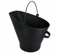 Camino Waterloo Style Scuttle secchio a bocca larga + pala manuale a carbone ...