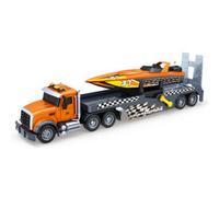 Camion bisarca con barca