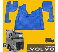 Camion BLU Tappetini Pavimento Pelle Compatibile Con Volvo FH4 FH5 Euro