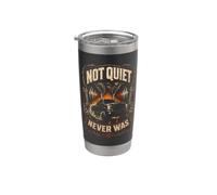 Camion Che Emette Fumo Nero Not Quiet Never Was Bicchiere termico in acciaio inox doppia parete