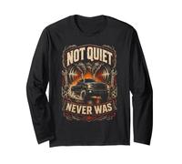 Camion Che Emette Fumo Nero Not Quiet Never Was Maglia a Manica