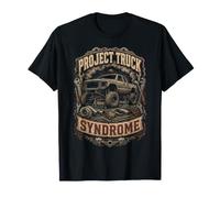 Camion Che Emette Fumo Nero Project Truck Syndrome Maglietta