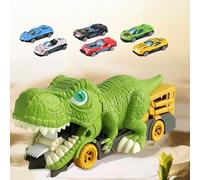 Camion che ingoia i dinosauri per bambini, set da gioco per bambini con