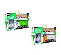 CAMION CITY TRASPORT A FRIZIONE SCALA 1:14