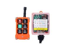 Camion con gru a ponte impermeabile IP67 con telecomando industriale wireless a velocità singola con paranco a 4 pulsanti,senza Interferenze(DC12V-24V 2T1R)