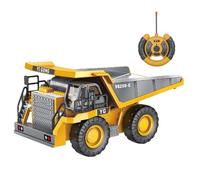 Camion Con Telecomando: Escavatore Giocattolo Con Telecomando, Camion Dumper Giocattolo Con Piattaforma Metallica, Camion Dumper Con Batteria Ricaricabile, Camion Di Trasporto Con Luce E