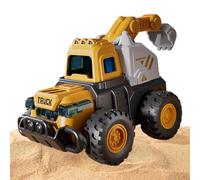 Camion da cantiere per bambini, escavatore da spiaggia con articolazioni mobili | Carrello da costruzione per feste all'aperto, sabbiera, asilo, sala giochi, scuola materna, festa di compleanno per bambini