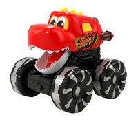 Camion dei Dinosauri | Figurina Auto Giocattolo Con Luce - Camion Dinosauro con Luce LED Azionato a Pressione - Per Bambini Piccoli Ragazzi Compleanno Natale Feste Giorno Dei Bambini Capodanno
