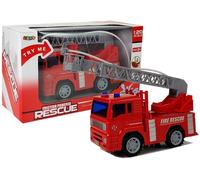 Camion dei pompieri con scala estensibile e getto d’acqua 1:20