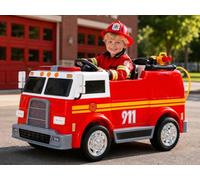 Camion dei pompieri da 12 Volt, 2 posti, telecomando RC per genitori