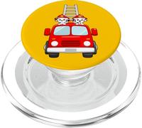 Camion dei pompieri dei vigili del fuoco dalmati per i bambini PopSockets PopGrip per MagSafe