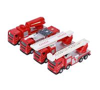 Camion dei Pompieri Giocattolo per Bambini con Lega, Veicoli da Gioco | Coltiva la consapevolezza della sicurezza, Versatile per la casa o il viaggio, Materiali durevoli, Regalo per bambini sopra