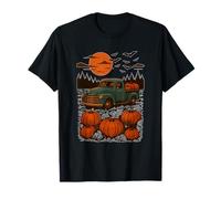 Camion della Zucca sotto la Luna del Raccolto Maglietta