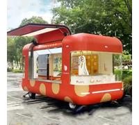 Camion di cibo di strada da vendere rimorchio mobile dell'alimento con la cucina per gli eventi all'aperto e la ristorazione