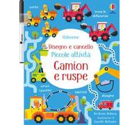 Disegno e cancello - Piccole attività: Camion e ruspe