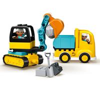 LEGO DUPLO 10931 - CAMION E SCAVATRICE CINGOLATA