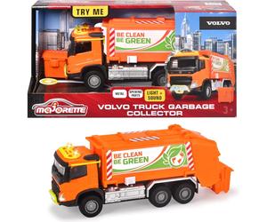 Camion Ecologico Majorette Volvo Truck Garbage Collector