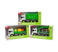 Camion ecologico rifiuti luci e suoni (30cm) MASTER TRUCK Assortito ODG1038