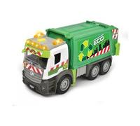 Dickie Toys Action Camion della spazzatura con luci e suoni 26 cm, dai 3 anni in