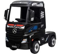Camion Elettrico Mercedes Actros per Bambini 12V con Sedile in Pelle Telecomando
