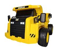 Camion Elettrico per Bambini Caterpillar 12V Giallo Cassone Ribaltabile
