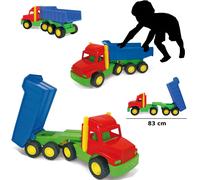 Camion Grande Giocattolo Ribaltabile XXL Trasporto Terra Gigante Gioco Spiaggia