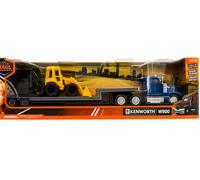 Camion Kenworth W900 con Rimorchio e Ruspa 1:43 Die-Cast Modellino Collezione