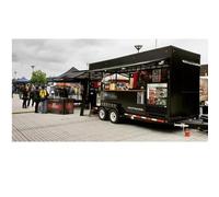 Camion mobile dell'alimento con l'attrezzatura completa della cucina, rimorchio dell'alimento da vendere, su misura per la vendita di alimenti