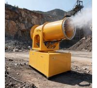 Camion Mounted Nebbia Cannon System 60m 80m Ad Alta Efficienza Nebbia Spruzzatore Costruzione Nebbia Cannone Macchina Heavy Duty Industrial Equipment per la risoluzione dell'inquinamento da polvere