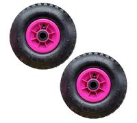 Camion Passeggino Ruota ad Aria Scorta 3.00-4 260x85mm Cuscinetto a Rulli 2 Stk
