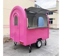 Camion per alimenti da 3 m con cucina completa, rimorchio compatto per cibo da strada, caffè, tacos o snack, ideale per piccole imprese e imprenditori per la prima volta