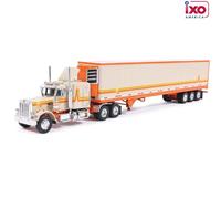 Camion Peterbilt 359 del 1973 + rimorchio 1/64 di IXO America IXOU64TR002M