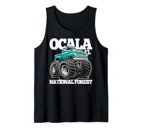 Camion Pick-up Fuoristrada 4x4 Ocala National Forest USA Canotta