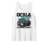 Camion Pick-up Fuoristrada 4x4 Ocala National Forest USA Canotta