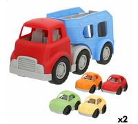 Camion Porta-veicoli PlayGo 34 X 18 X 13 CM [2 Unità]