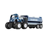 Camion ribaltabile giocattolo,Camion ribaltabile, Giocattoli di simulazione di veicoli da costruzione, Grande camion ribaltabile giocattolo per bambini piccoli, camion con motore di attrito, veicolo