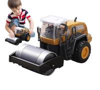Camion Rullo Di Strada - Veicolo Da Cantiere, Ingegneria | Giocattolo A Rullo Compressore Realistico, Mini Camion Pialla Con Dettagli Autentici, Veicolo Da Costruzione Giocoso Per I Giochi