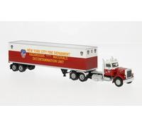 Camion semirimorchio Peterbilt 359 Ko-SZ FDNY 1973 1/87 di BREKINA HO BRE85721